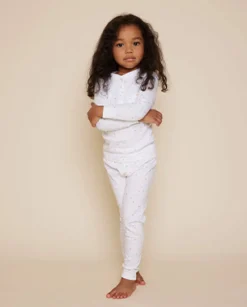Star & Crown Pajama in Child Pink