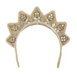 Star Shaped Iraca Jaipur Mirror Headpiece