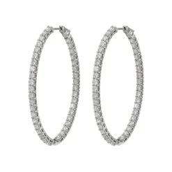 Starlight Grande Diamond Hoop Earrings