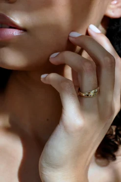 Starry Night Rolling Ring
