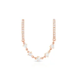 Starstruck Double Huggie Earring
