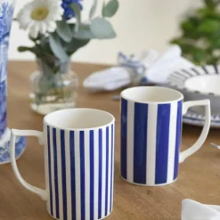 Steccato Bold Stripe Mugs, Set of 4