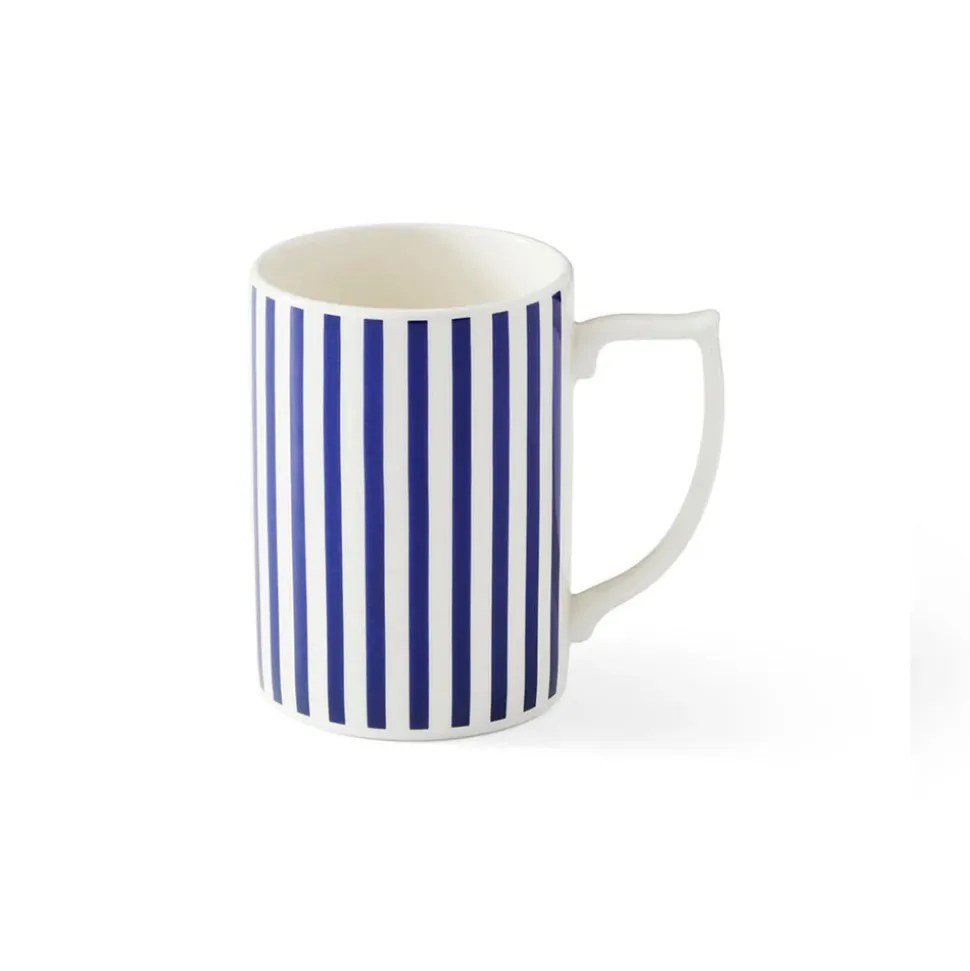 Steccato Narrow Stripe Mugs, Set of 4