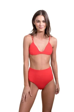Stella High Waisted in Red