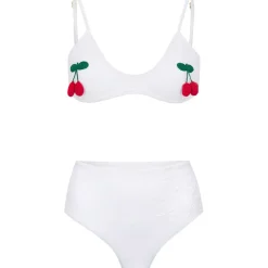 Stella in White with Cherries