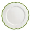 Stella Scalloped Verde Dinner Plate