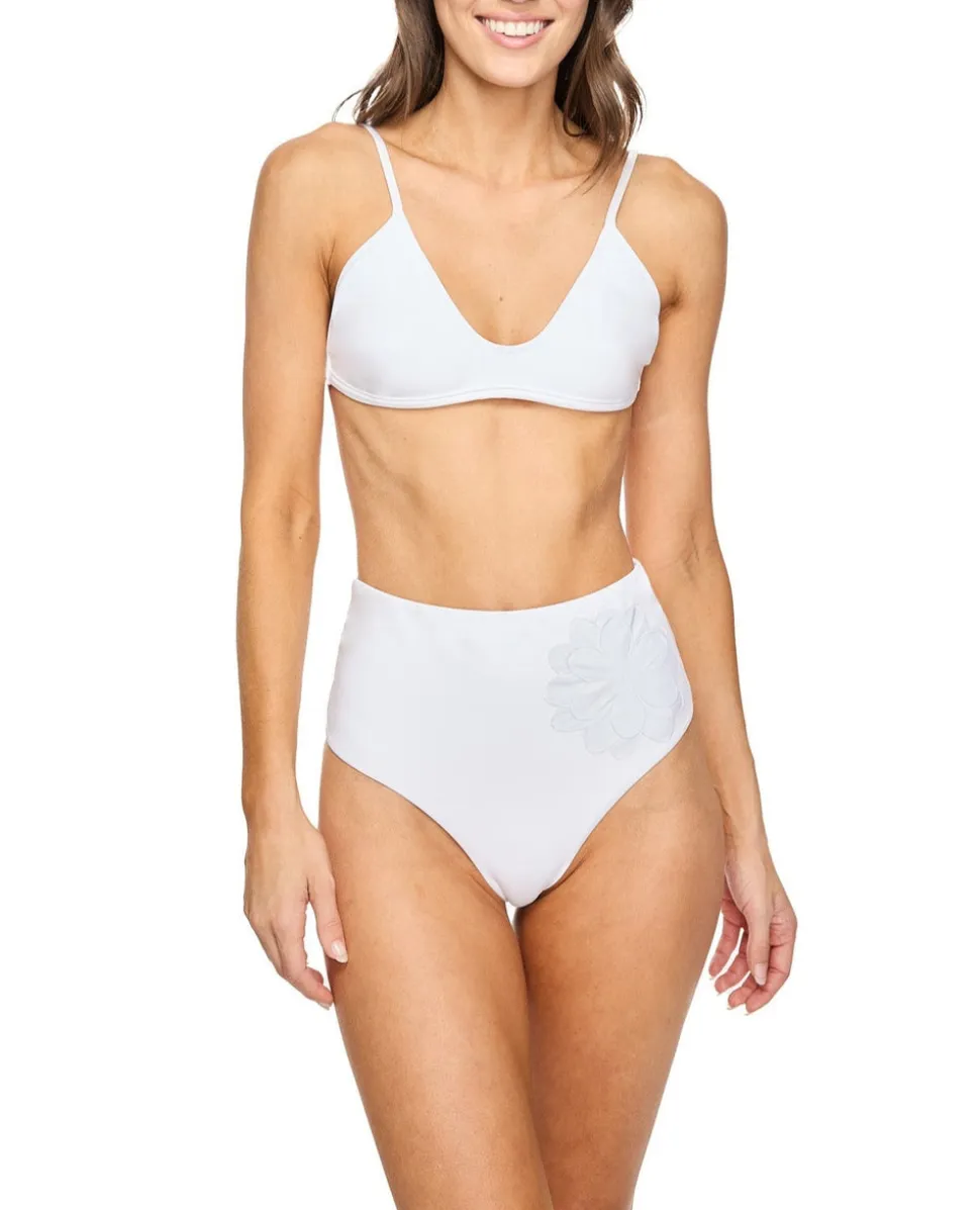 Stella Two-Piece With Floral Appliqués