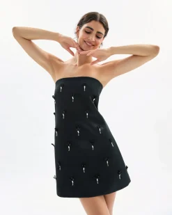Stephanie Dress in Noir Multi