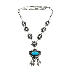 Sterling Silver Necklace By Thomas Jim