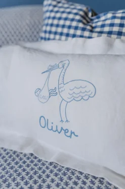 Stork Baby Pillow