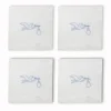 Stork Cocktail Napkins, Set of 4
