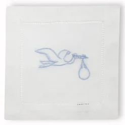 Stork Cocktail Napkins, Set of 4