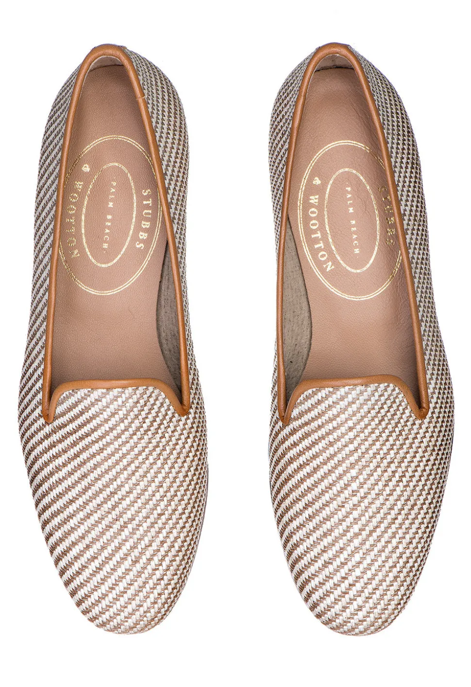 Straw Cream Raffia Slipper