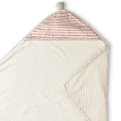 Striped Hooded Towel