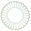 Studio Collection Pippa Placemat in White/Green, Set of 4