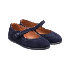 Suede Mary Jane Blue