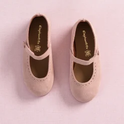 Suede Mary Jane Rose