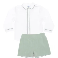 Sullivan Short Set in Hanover Herringbone