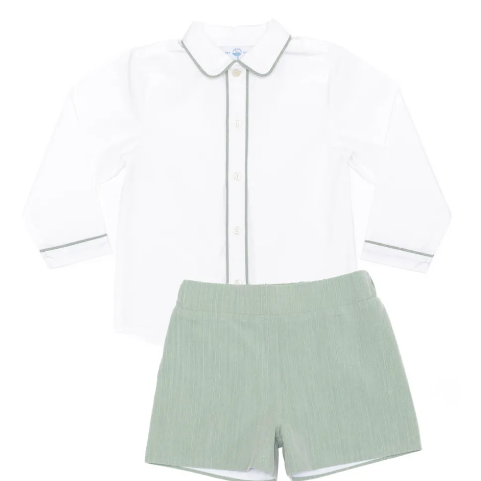 Sullivan Short Set in Hanover Herringbone