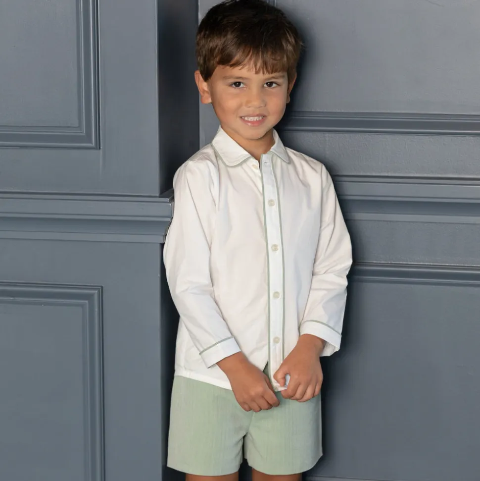 Sullivan Short Set in Hanover Herringbone