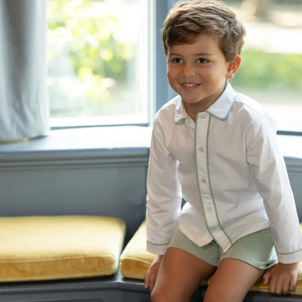 Sullivan Short Set in Hanover Herringbone