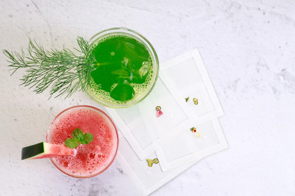 Summer Drinks Mixed Cocktail Napkin Set