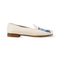 Sunflower Ivory Panama Slipper