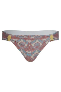 Sunset Bottom in Sky Blue Ornaments & Ivory