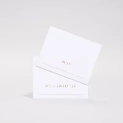 Superlatives Place Cards, Set of 24