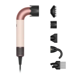 Supersonic R Precision Hair Dryer in Pink & Rose Gold