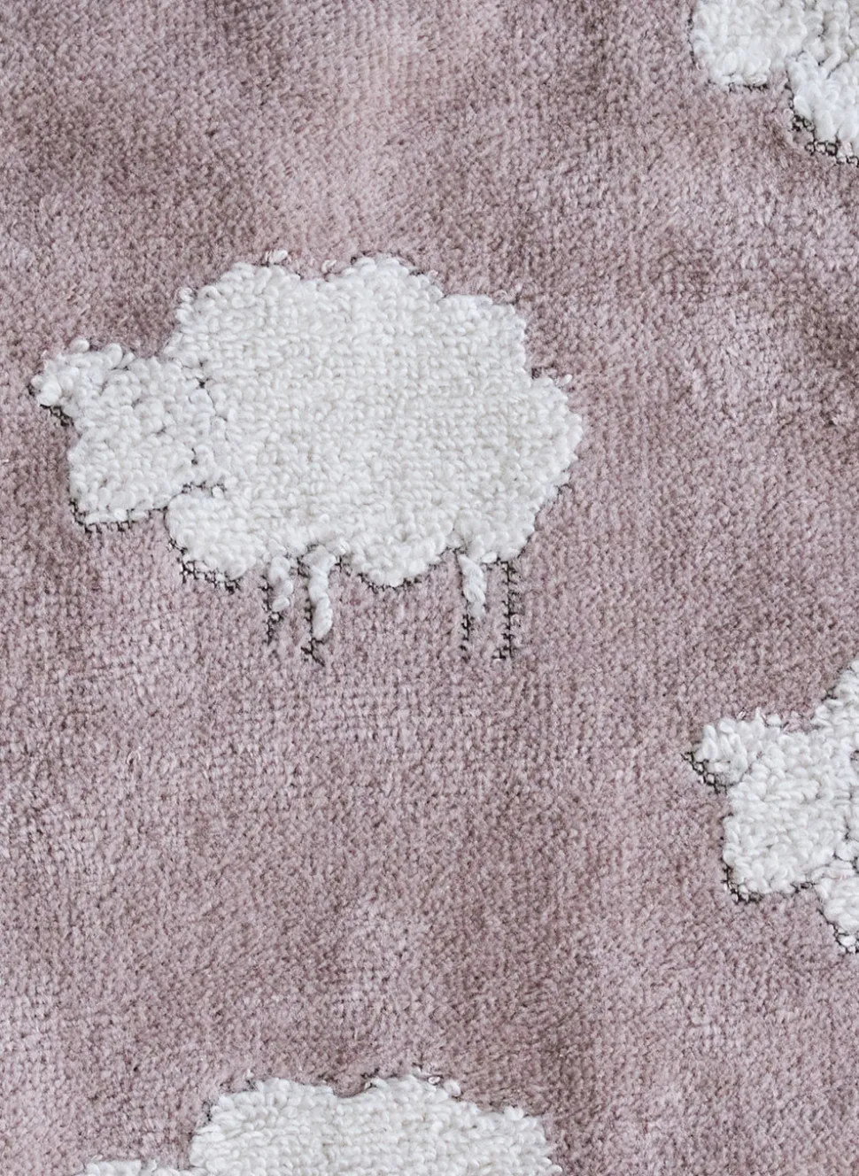 Sweet Sheep Jacquard Wash Cloth