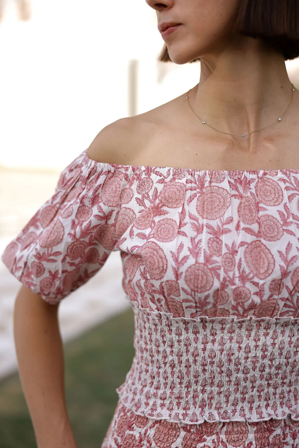 Tahiti Blouse in Pink