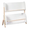 Tally Storage and Bookshelf in White & Washed Natural