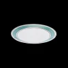 Tangerine Dessert Plate In Cactus Green