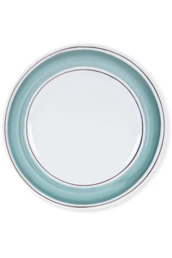 Tangerine Dinner Plate In Cactus Green