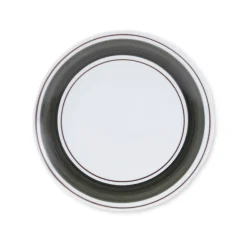 Tangerine Dinner Plate In Khaki
