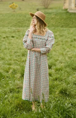 Tara Dress in Poppy Fields Floral