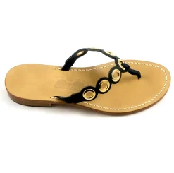 Tara Leather Thong Sandal