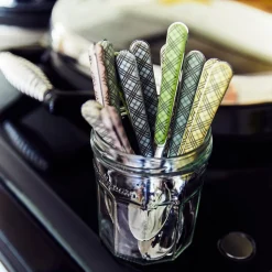 Tartan Teaspoons Mixed, Set of 6
