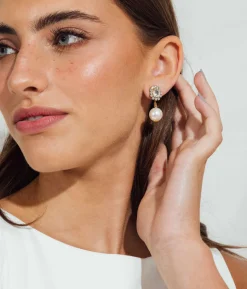 Tatiana Pearl Earrings