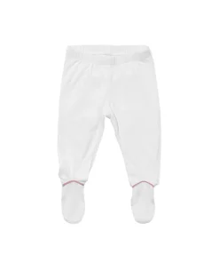 Tatum Baby Pant in Rose Piping