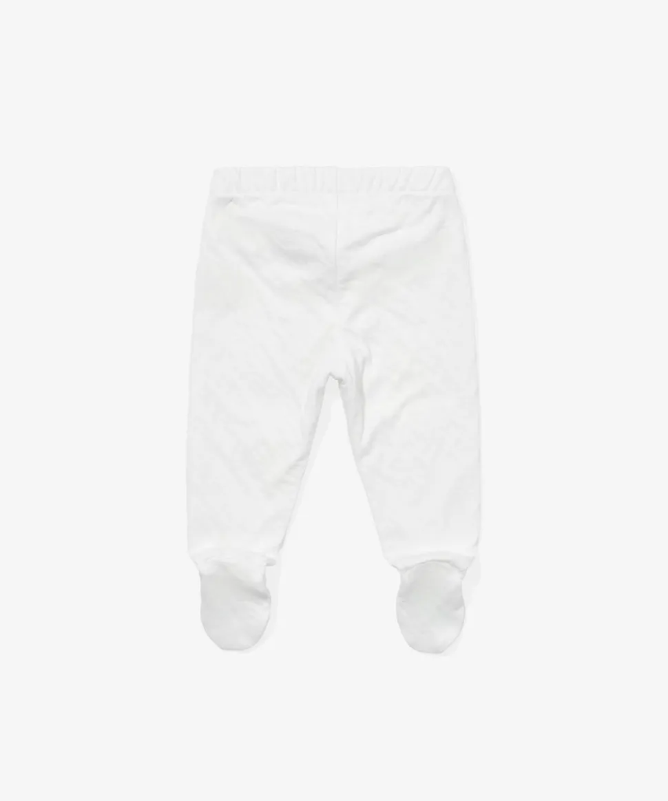 Tatum Baby Pant in Vanilla Piping