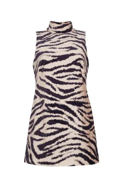 Tay Dress in Zebra Blush