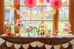 Tea Party Decorative Garland