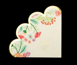Tea Party Scalloped Napkins