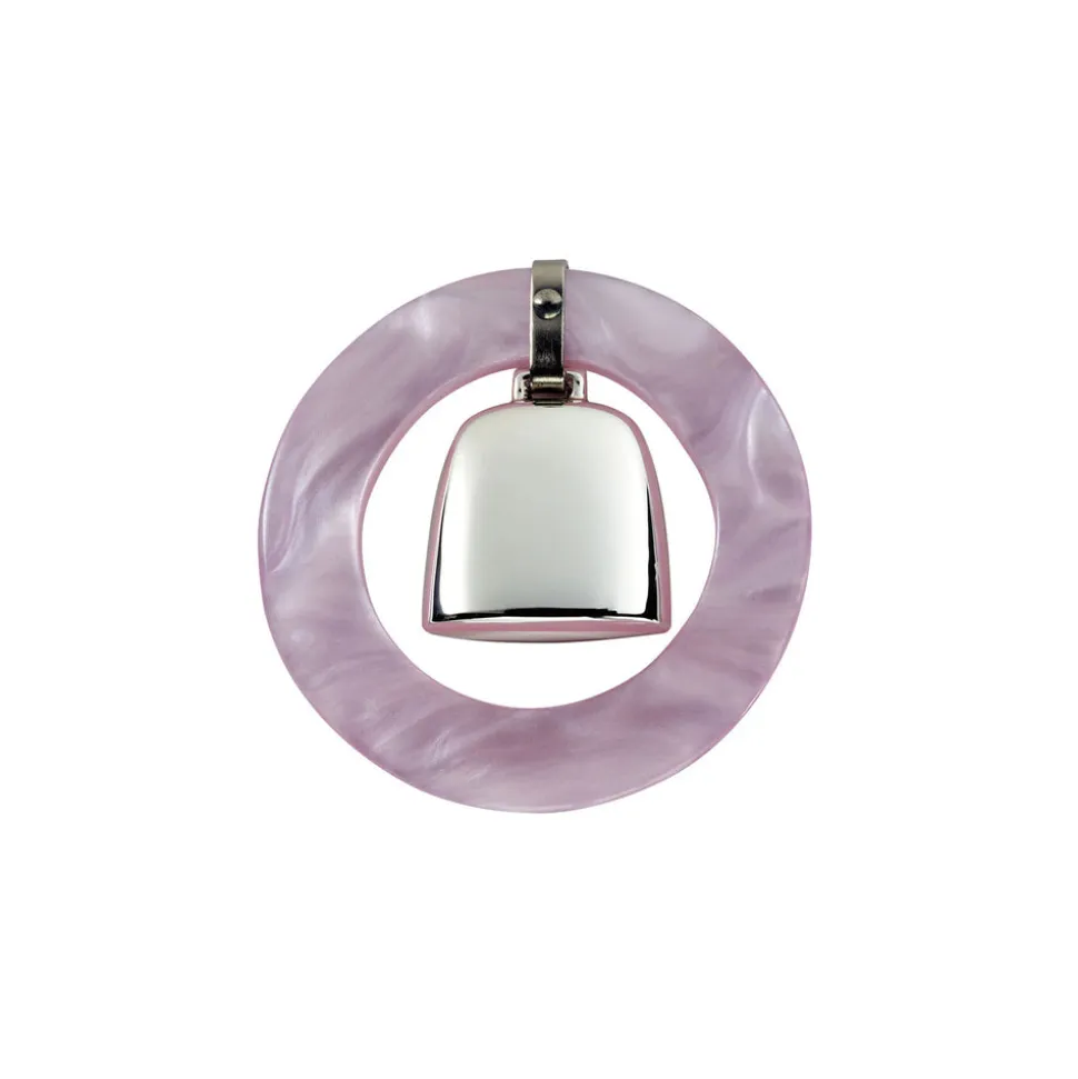 Teething Ring & Rattle in Sterling Silver