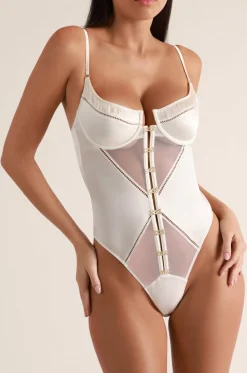 Temptress Bodysuit in Ivory