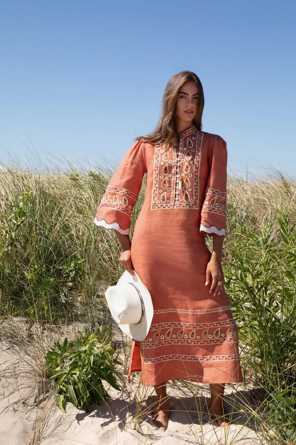 Terracotta Blythe Dress