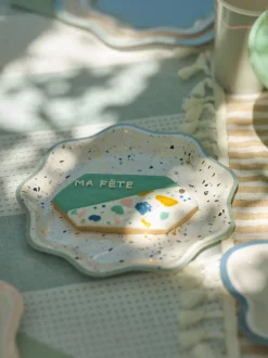 Terrazzo Dessert Plates