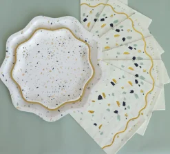 Terrazzo Dessert Plates